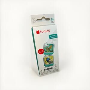 NEW Tonies Learning & Discovery Flight and Internet Audio 2 Pack For Toniebox